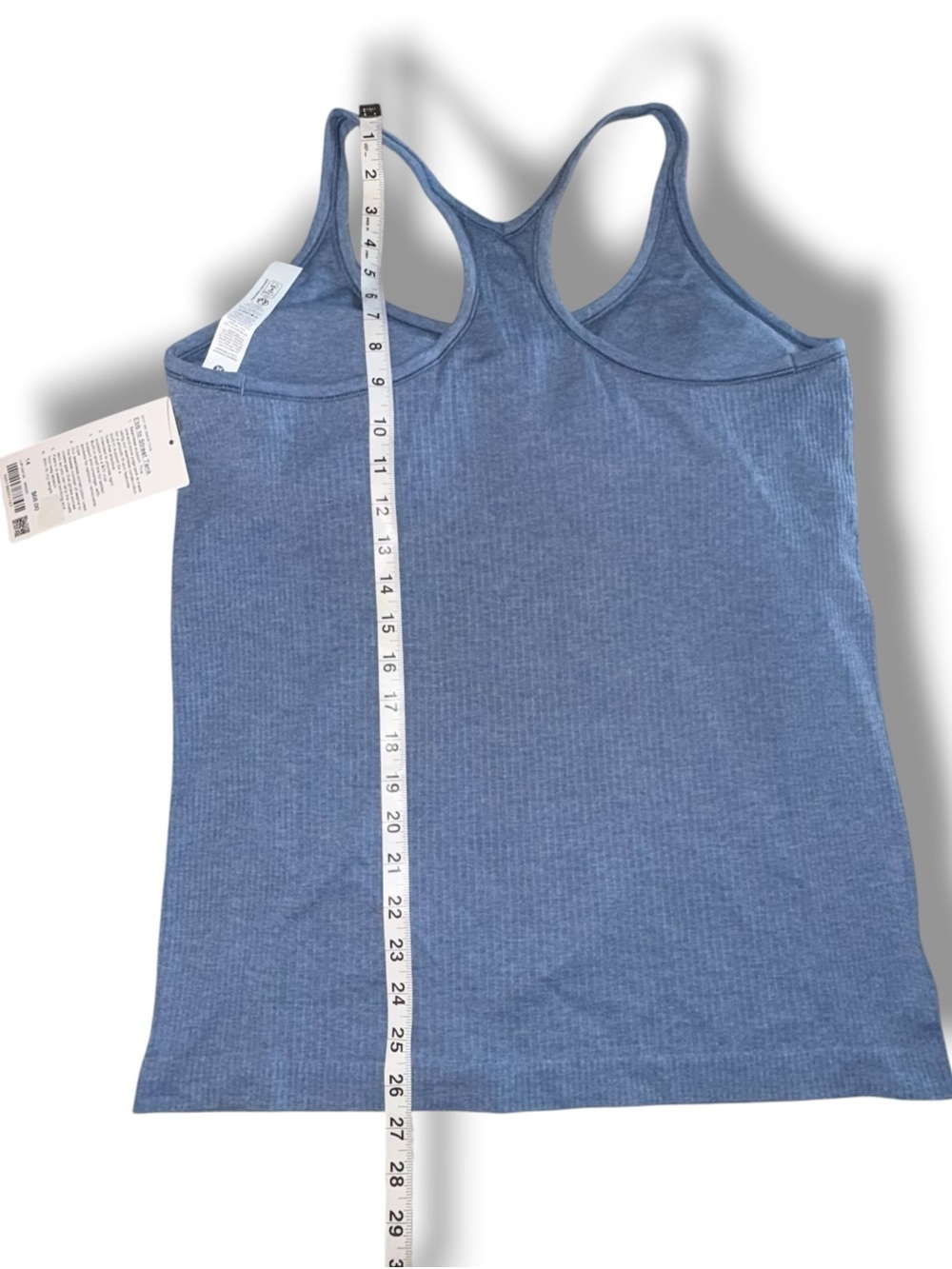 NWT LULULEMON Ebb to Street Tank - 14 Washed Denim - Picture 10 of 10